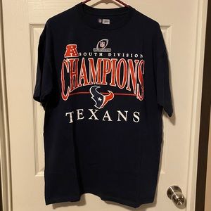 Texans AFC South Champions Playoff T-Shirt - L